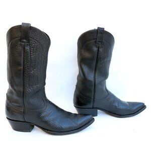 Tony Lama THIEVES MARKET black Men cowboy boots size 11 D